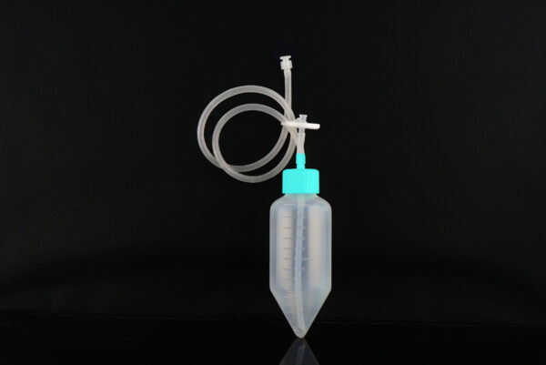 250ml centrifuge tubes prestalled with transfer systems