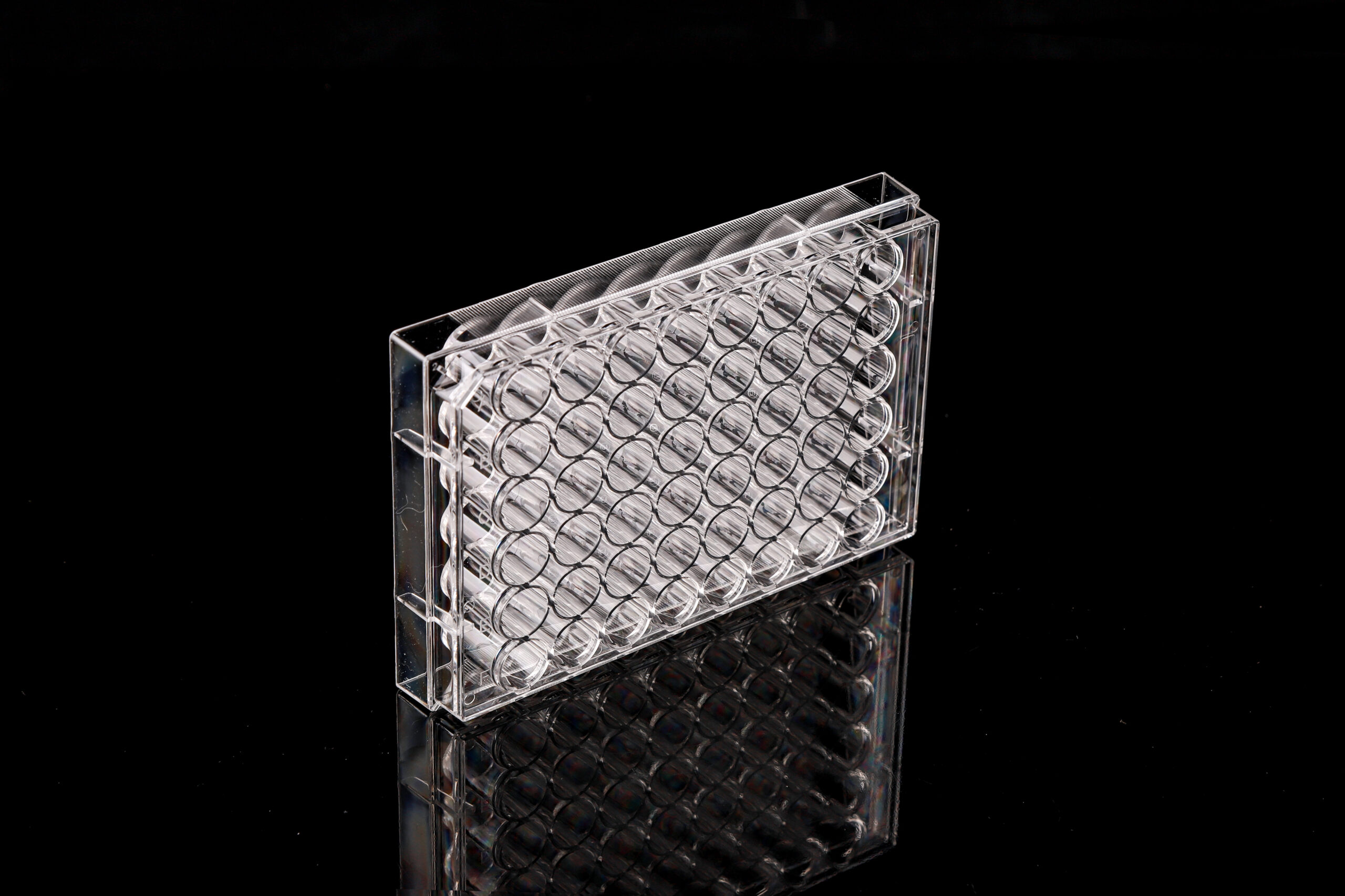 48 Well Cell Culture Plate, Flat, TC, Sterile, Individually plastic wrapped, 1/pk, 50/cs Ushelf