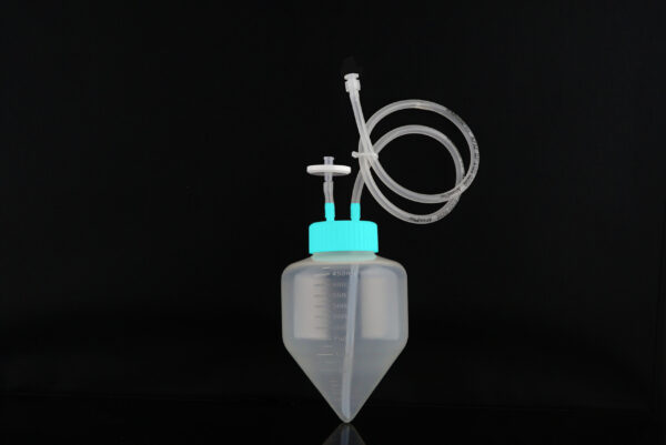 500ml centrifuge tubes prestalled with transfer caps
