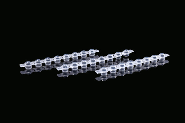 Domed 8-strip Caps Domed 8-strip Caps