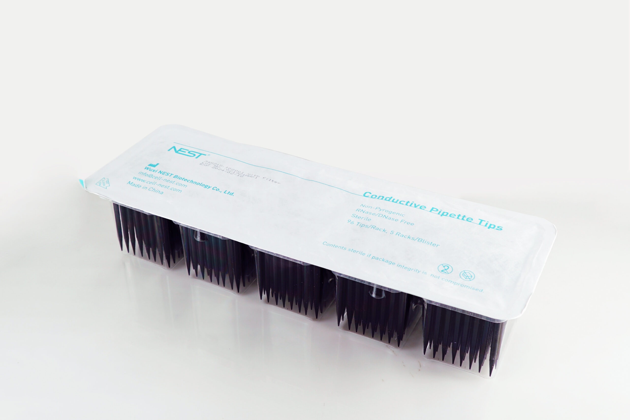 1000 μl Robotic Filter Tips for Hamilton, Conductive, with Barcode