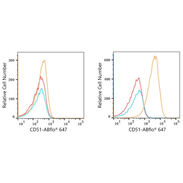 ABflo® 647 Rabbit anti-Human CD51 mAb (A22299) ABflo® 647 Rabbit anti-Human CD51 mAb (A22299)