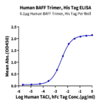 Human BAFF/TNFSF13B/CD257 Trimer Protein (BAF-HM112)