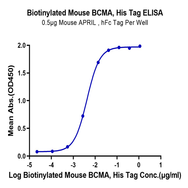 Biotinylated Mouse BCMA/TNFRSF17 Protein (BCM-MM417B)