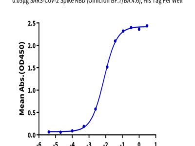 SARS-CoV-2 Spike RBD (Omicron BF.7/BA.4.6) Protein (BF7-HM146)