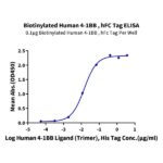 Biotinylated Human 4-1BBTNFRSF9 Protein , BB4-HM541B