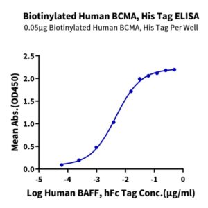 Biotinylated Human BCMA/TNFRSF17 Protein , BCM-HM117B Ushelf
