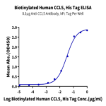 Biotinylated Human CCL5 Protein (CCL-HE405B)
