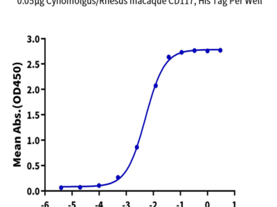 Cynomolgus/Rhesus macaque CD117 Protein (CD1-CM117)