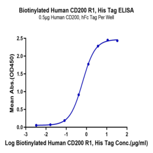 Biotinylated Human CD200 R1/CRTR2 Protein (CD2-HM4R1B)