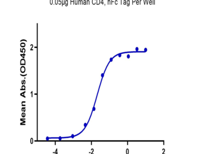 Human CD4/LEU3 Protein (CD4-HM204)
