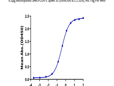 Biotinylated SARS-COV-2 Spike S1 (Omicron B.1.1.529) Protein (COV-VM4SOB)