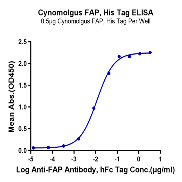 Cynomolgus FAP Protein (FAP-CM101) Cynomolgus FAP Protein (FAP-CM101)