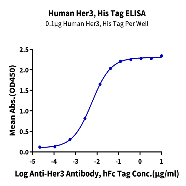 Human Her3/ErbB3 Protein (HER-HM403) Human Her3/ErbB3 Protein (HER-HM403)