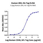 Human 2B4CD244SLAMF4 Protein, 2B4-HM101