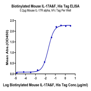 Biotinylated Mouse IL-17A&F Protein (IL7-MM4AFB)