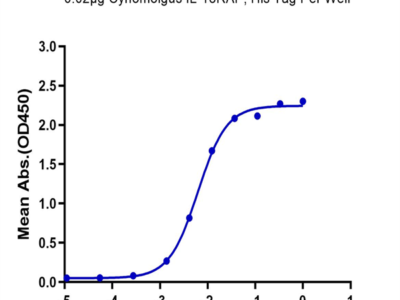 Cynomolgus IL-18RAP Protein (IL8-CM1AP)