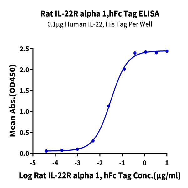 Rat IL-22R alpha 1 Protein (ILR-RM222) Rat IL-22R alpha 1 Protein (ILR-RM222)