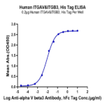 Human Integrin alpha V beta 3 (ITGAV&ITGB3) Heterodimer Protein (ITG-HM4V3)