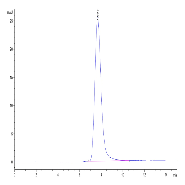 Rhesus macaque LILRB1/CD85j/ILT2 Protein (LIL-CM1B1)