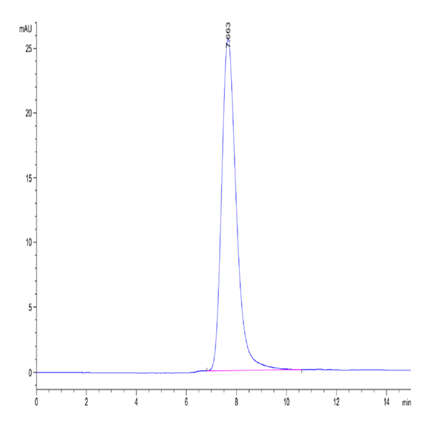 Rhesus macaque LILRB1/CD85j/ILT2 Protein (LIL-CM2B1)