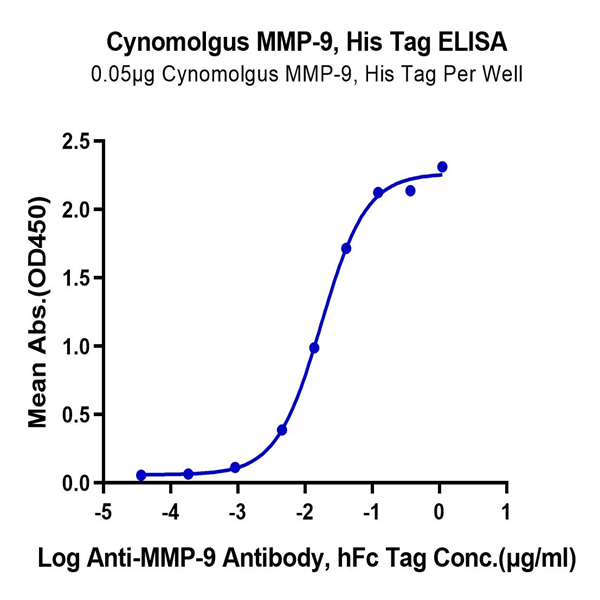 Cynomolgus MMP-9 Protein (MMP-CM109)