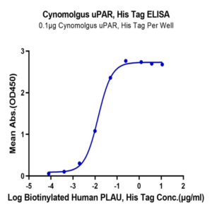 Cynomolgus uPAR/PLAUR Protein (PAR-CM101)