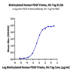 Biotinylated Human PDGF R beta/CD140b Protein (PGF-HM4RBB)