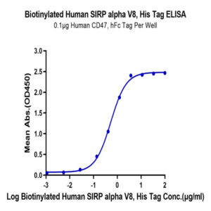 Biotinylated Human SIRP alpha V8 Protein (SRP-HM4V8B)