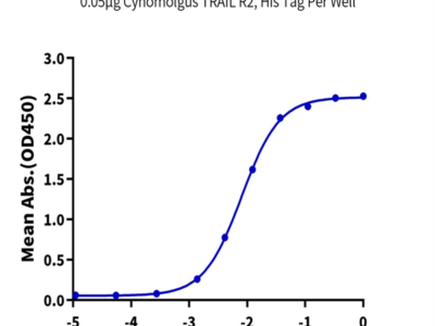Cynomolgus TRAIL R2/DR5/TNFRSF10B Protein (TRL-CM1R2)