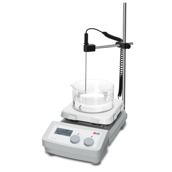 LCD Digital Magnetic Hotplate Stirrer With 7 Inch Ceramic Plate (MS7-H550-Pro) catalog number: 8030122111DLAB Scientific