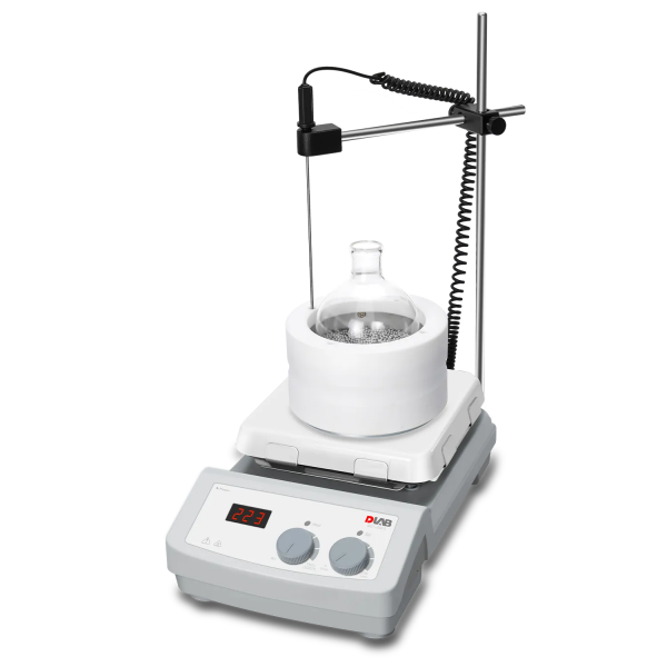 8030122211: LED Magnetic Hotplate Stirrer With 7’’ Inch Ceramic Plate (MS7-H550-S)