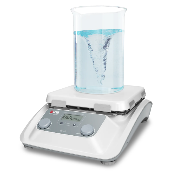 DLAB LCD Digital 10’’ Square Hotplate Magnetic Stirrer (MS10-H500-Pro)(8030132117)