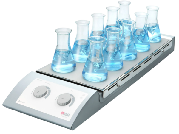 DLAB 10-Channel Classic Hotplate Magnetic Stirrer (MS-H-S10) (8030140000) DLAB 10-Channel Classic Hotplate Magnetic Stirrer (MS-H-S10) (8030140000)